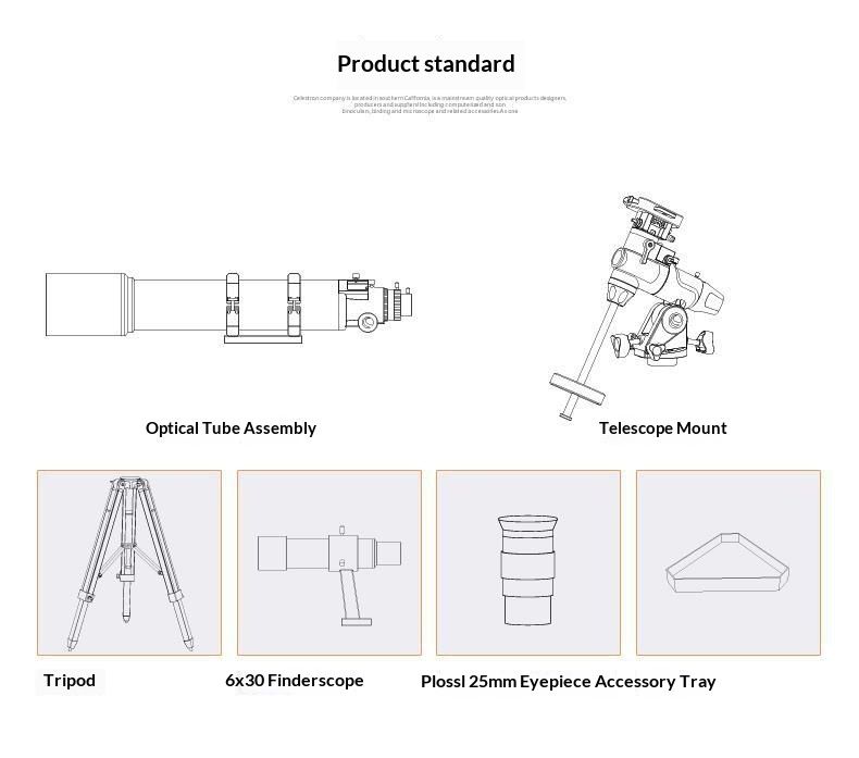 Telescope 102EQ3 Equatorial Mount Astronomical Telescope product detail 4