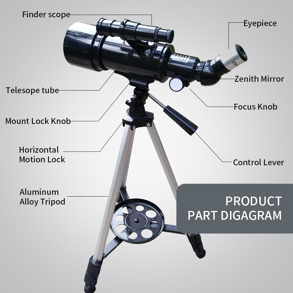 Telescope Astronomical Professional 70x400mm Handheld product detail 5