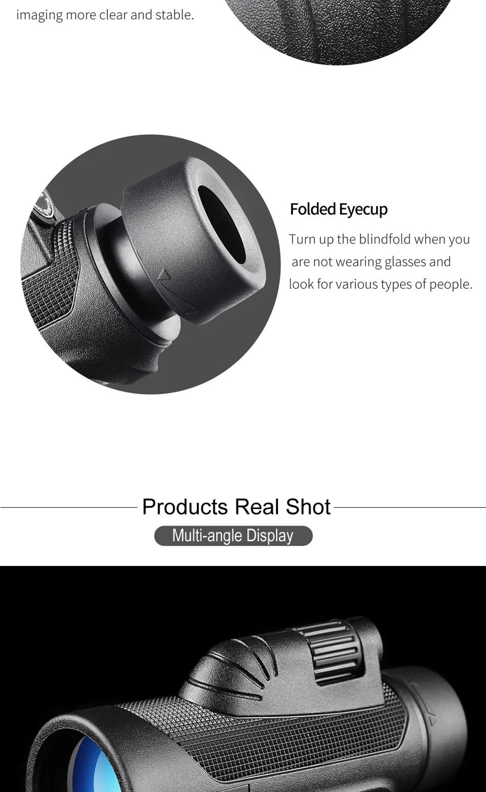 Thermal Monocular 10x42 Hd Digital Wide Angle Vision product detail 11