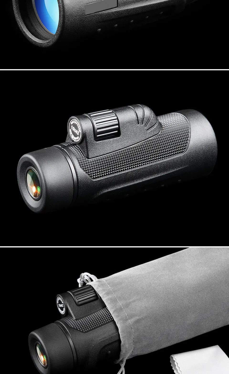 Thermal Monocular 10x42 Hd Digital Wide Angle Vision product detail 12