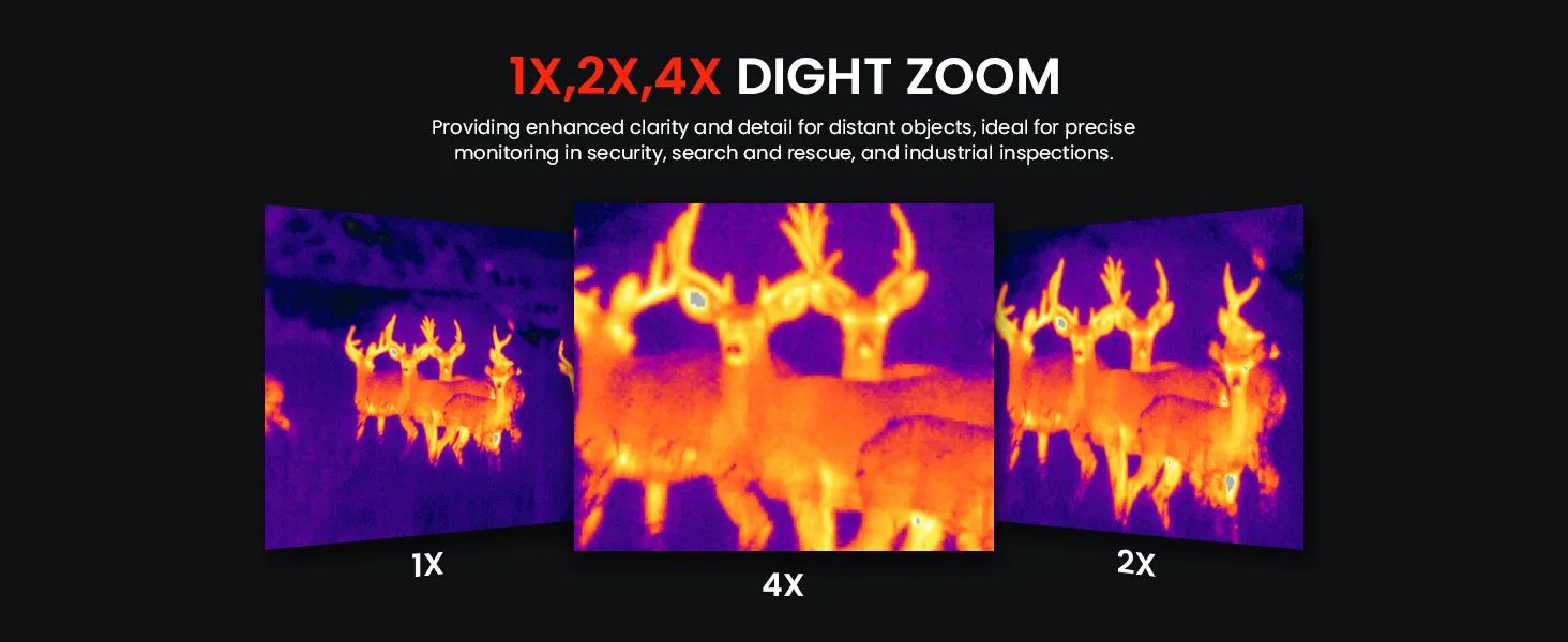 Thermal Monocular 256x192 50Hz Thermal Imaging Monoscope product detail 3