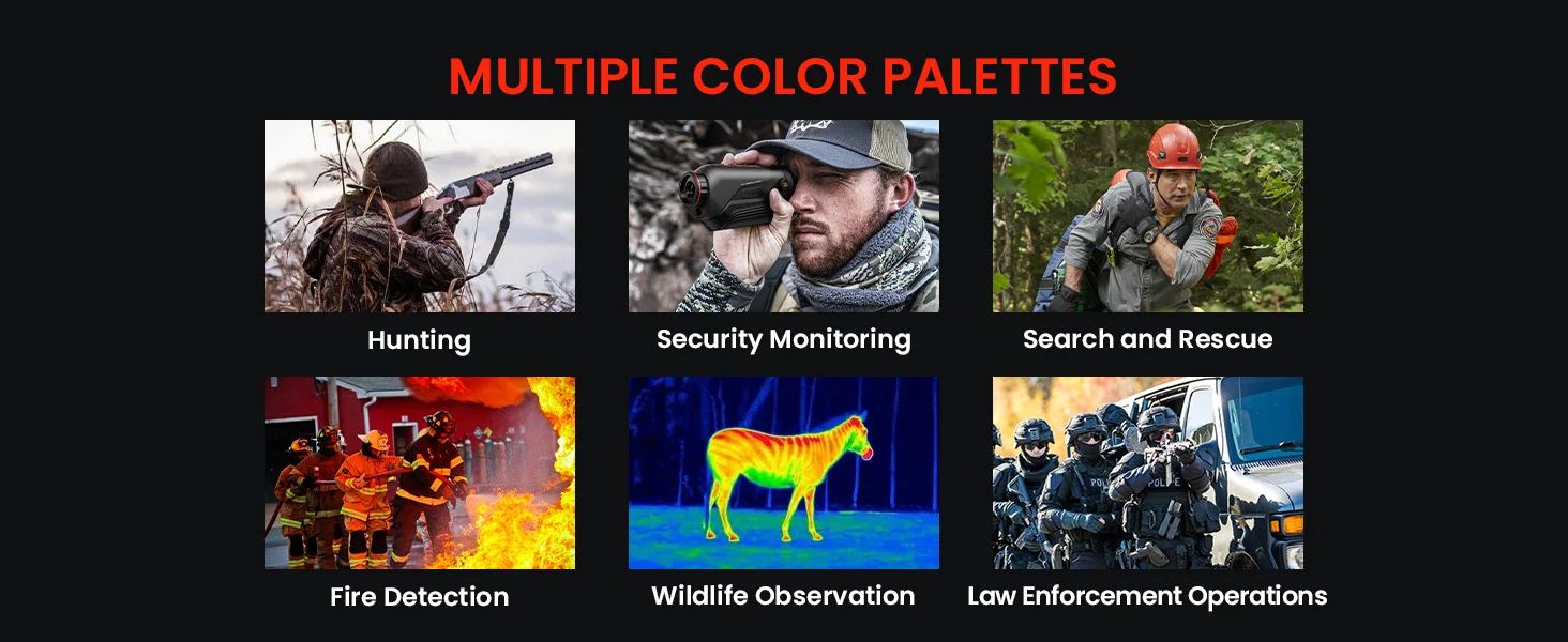 Thermal Monocular 256x192 50Hz Thermal Imaging Monoscope product detail 6
