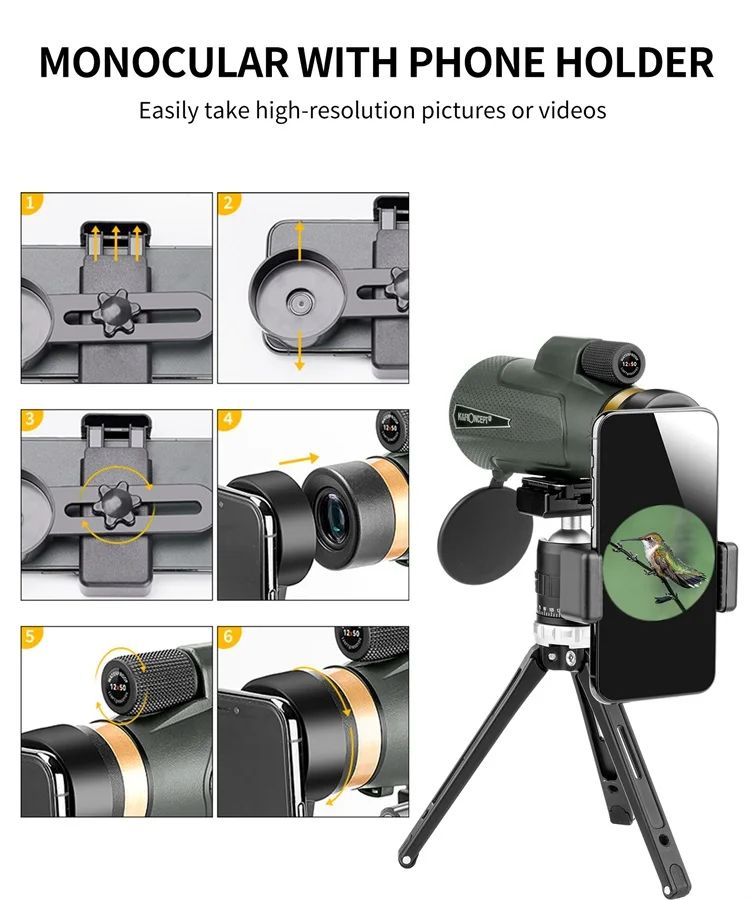 Thermal Scope 12x50 Monocular Telescope Night Vision Hunting product detail 3