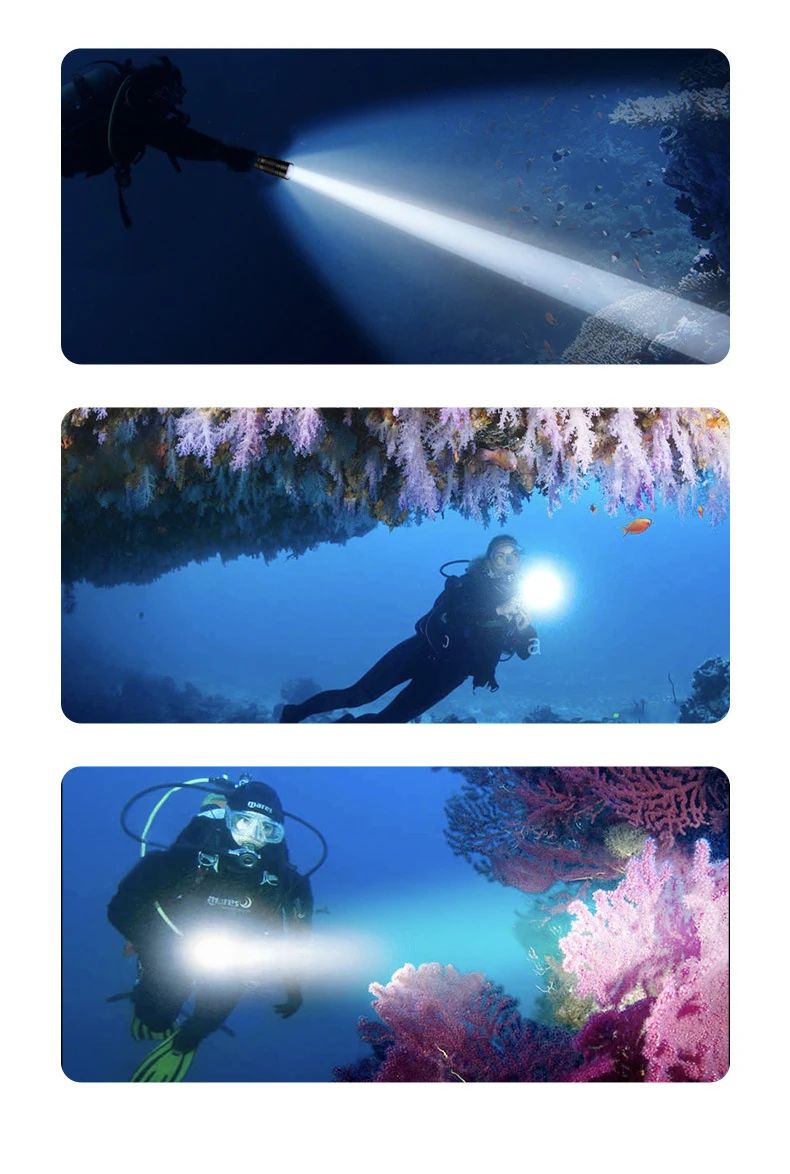 USB Rechargeable Underwater Searchlight Built in Battery product detail 8