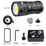 USB Rechargeable Underwater Searchlight Built in Battery gallery 01