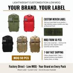 Waterproof Lightweight EDC Daypack Outdoor Adjustable 45L gallery 09