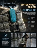 Waterproof Reflective Glowing Soft Nylon Fabric Comfort Fit gallery 06