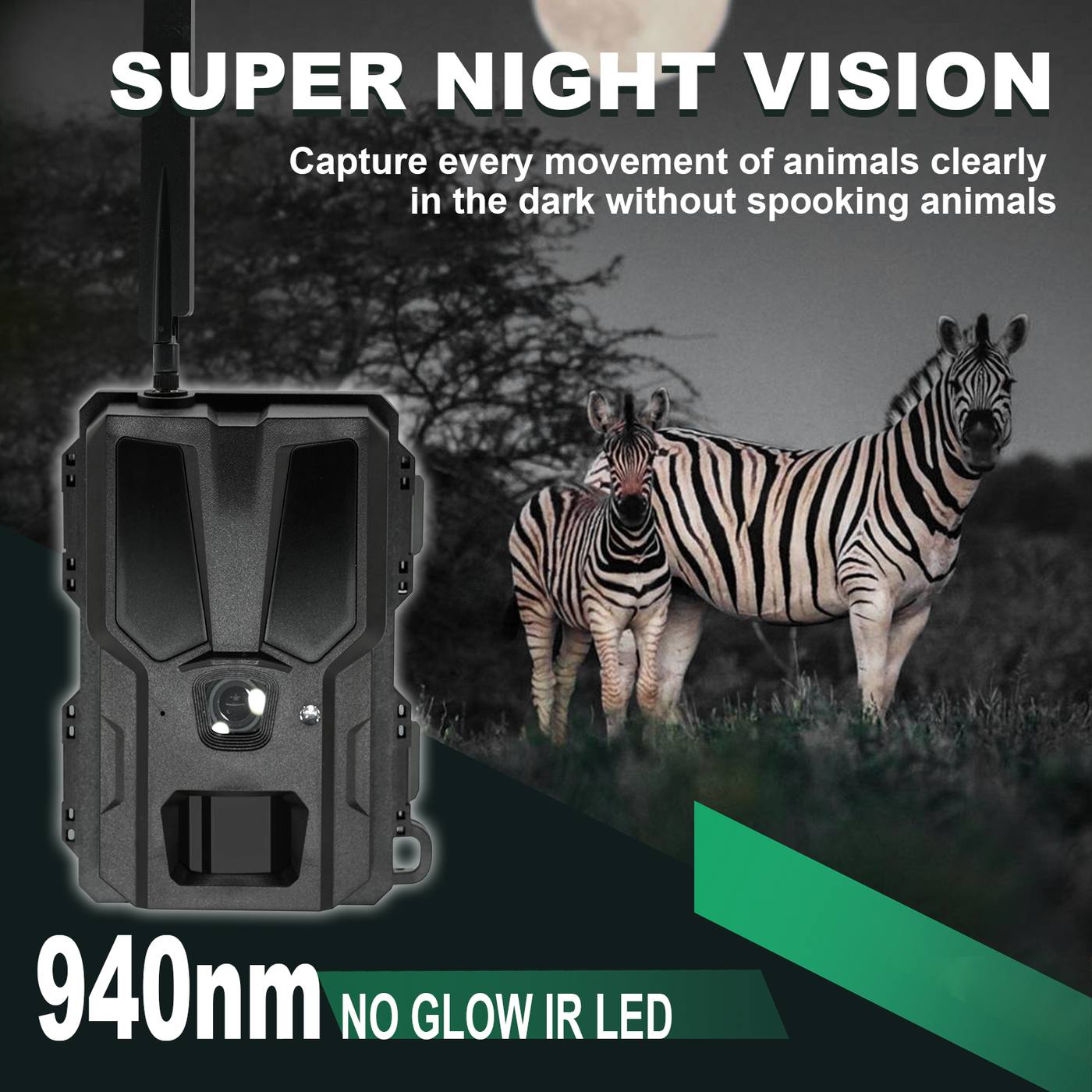 Wireless AI 4G 1080P HD CMOS Sensor Wildlife MinMax Outdoors product detail image 1