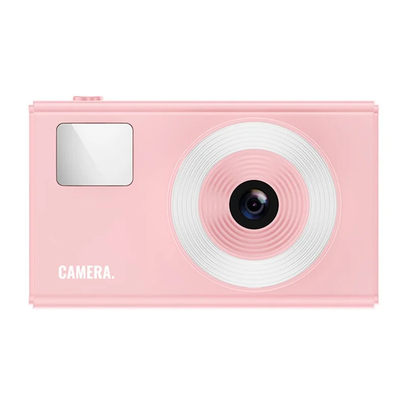 x8-hd-student-digital-camera-portable-44mp-anti-shake-2-4-inch-screen-ccd-camera-with-32g-memory-card-pink-for-travel-and-everyday-photography-main Digital Camera main product image