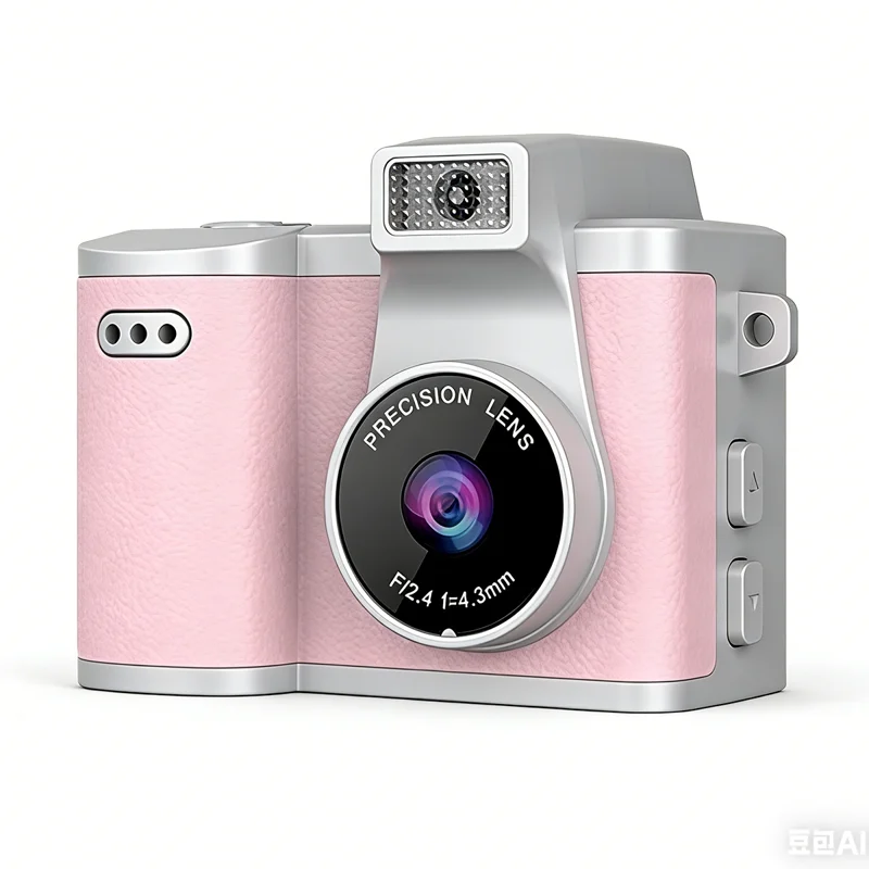 x8-retro-mini-camera-thumb-size-0-96-inch-ips-screen-1080p-hd-video-recorder-built-in-flash-pink-digital-camera-for-travel-and-everyday-photography-main Digital Camera main product image