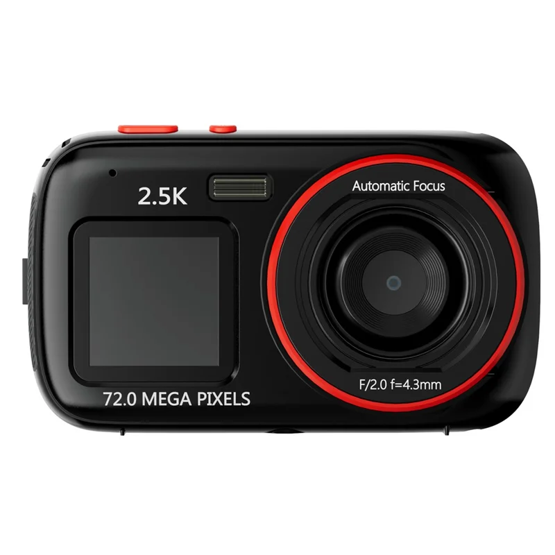 xj07-2-5k-digital-camera-72mp-dual-cameras-16x-digital-zoom-autofocus-mini-camera-black-for-travel-family-moments-and-everyday-photography-main 5K Digital Camera main product image