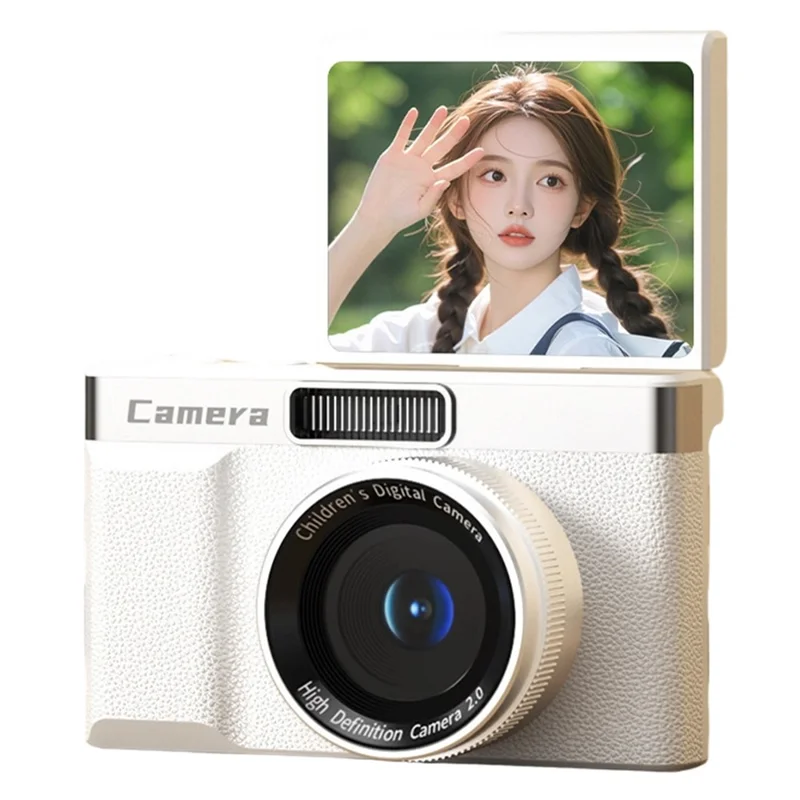 z006-2-4-inch-flip-screen-digital-camera-96mp-1080p-video-8x-zoom-af-autofocus-video-recorder-for-photography-white-for-travel-and-everyday-photography-main Digital Camera main product image
