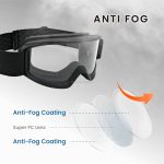 Z87+ Certified TPU frame anti-fog ballistic goggles for gallery 04