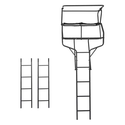 18 Feet Adjustable 2 Person Deer Hunting Ladder main