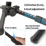 20mm Black Lightweight Tactical Tripod with Aluminum Alloy gallery 05