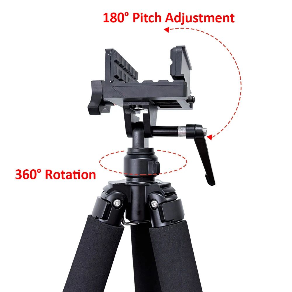 75-160cm Adjustable 1.6M Tilt Bracket 360° Rotation Aluminum product detail 6