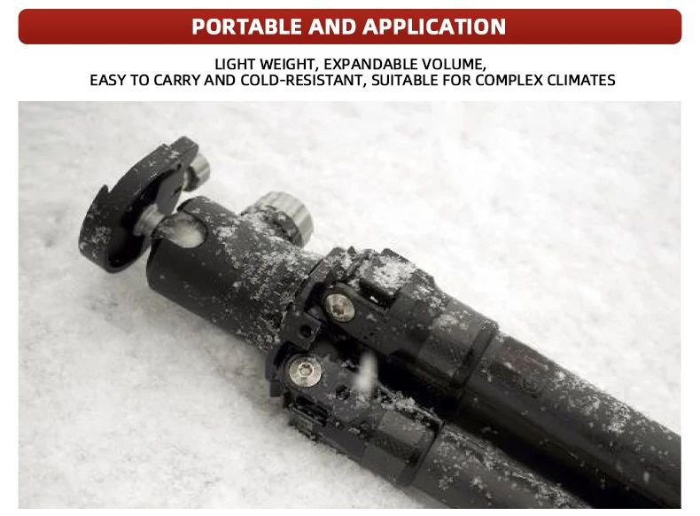 Acceptable Camouflage Carbon Fiber Tripod product detail 13