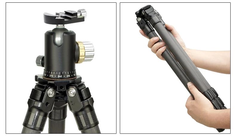 Acceptable Camouflage Carbon Fiber Tripod product detail 14
