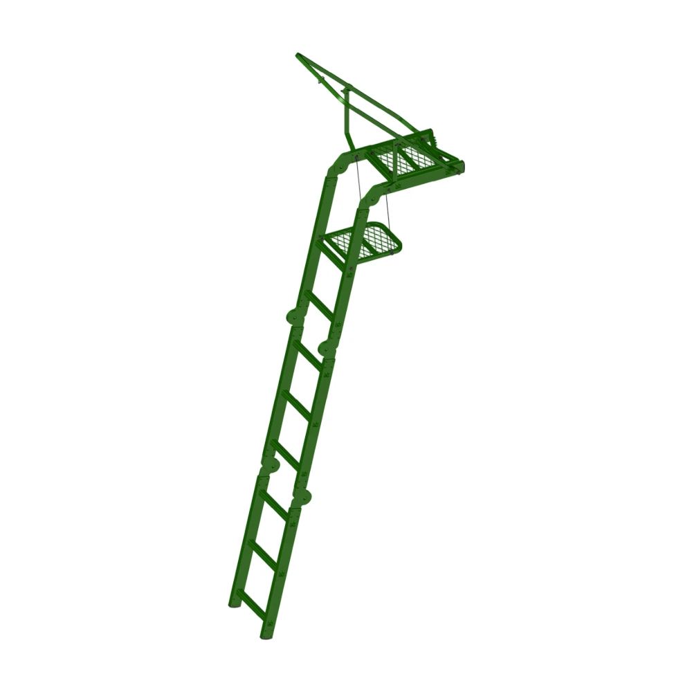 Aluminum Hunting Ladder Seat 135KG Load Capacity Folding product detail 2