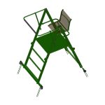 Aluminum Hunting Ladder Seat 135KG Load Capacity Folding gallery 07