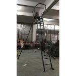 Aluminum Hunting Ladder Seat 135KG Load Capacity Folding gallery 09