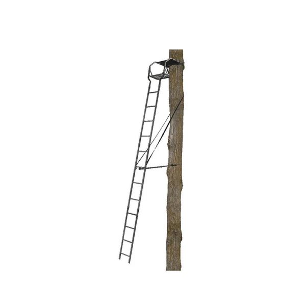 Aluminum Ladder Treestand in the Hunting Blinds Tree main