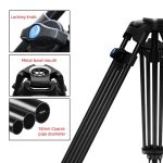 Aluminum Tripod, Durable Frame, Adjustable Legs, Suitable gallery 02