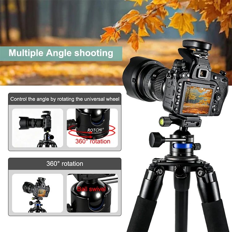 Aluminum Tripod, Durable Gun Mount, Suitable for Hunting, product detail 2