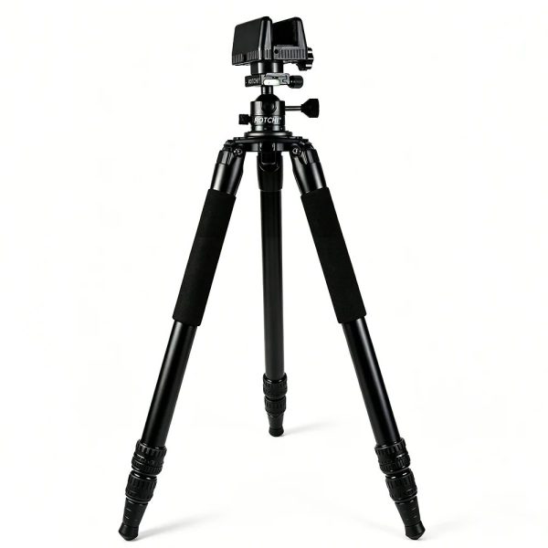 Aluminum Tripod, Durable Gun Mount, Suitable for Hunting, main