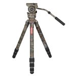 C86M Portable Camouflage Camera Tripod with Fuild Head gallery 01