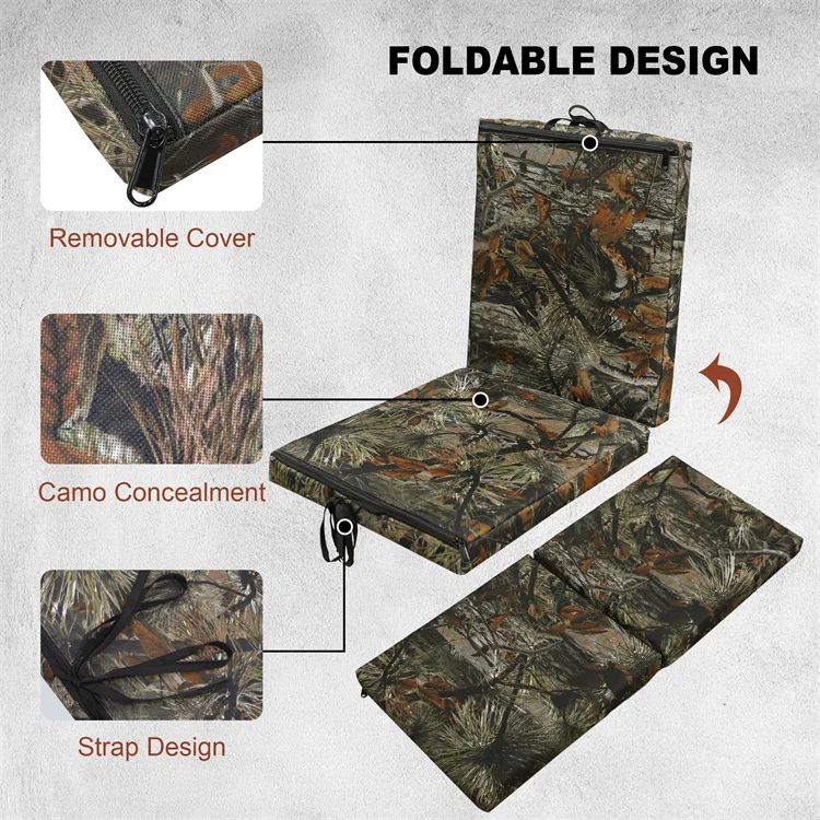 Camouflage Pattern Waterproof Tree Stand Seat Replacement product detail 2