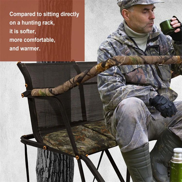 Camouflage Pattern Waterproof Tree Stand Seat Replacement product detail 4