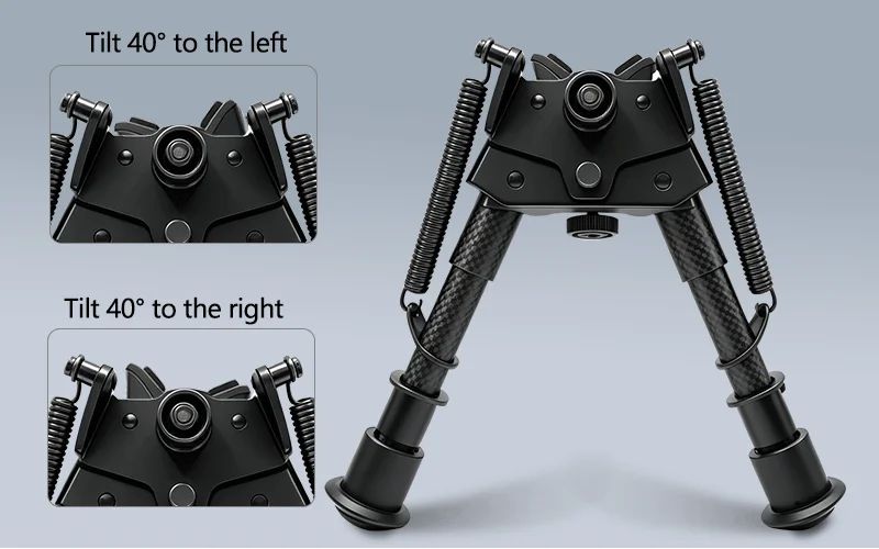 Carbon Fiber Hunting Tripod with Adapter Portable 6 product detail 2