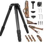 Carbon Fiber PRS Tripod for Outdoor Hunting with gallery 02
