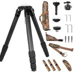 Carbon Fiber PRS Tripod for Outdoor Hunting with gallery 07