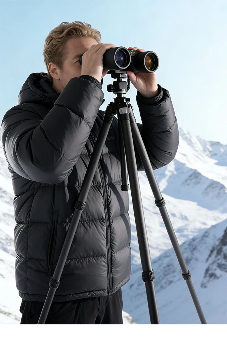 Carbon Fiber Tripod for Hunting,Stable Design with product detail 1