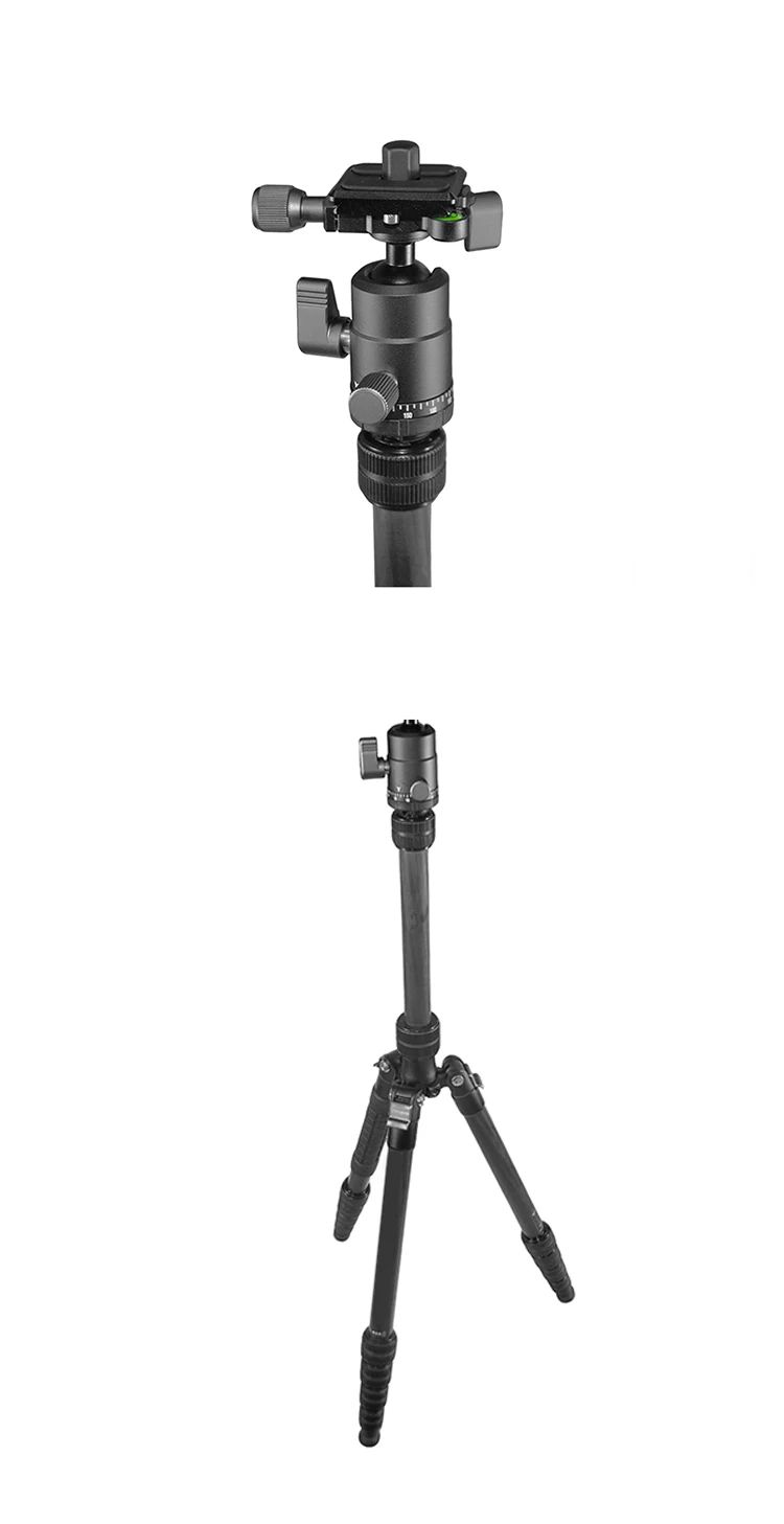 Carbon Fiber Tripod for Hunting,Stable Design with product detail 2