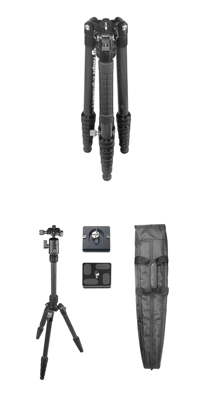 Carbon Fiber Tripod for Hunting,Stable Design with product detail 4
