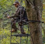 Climbing Blind Hunt Aluminum Folding Telescopic Ladder Tree gallery 03