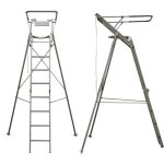 Factory Supply Aluminum Hunting Tripod Ladder Lightweight gallery 01