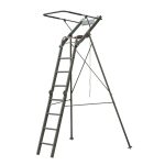Factory Supply Aluminum Hunting Tripod Ladder Lightweight gallery 05