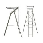 Foldable Aluminum Deer Hunting Tripod Ladder Stand Outdoor gallery 04
