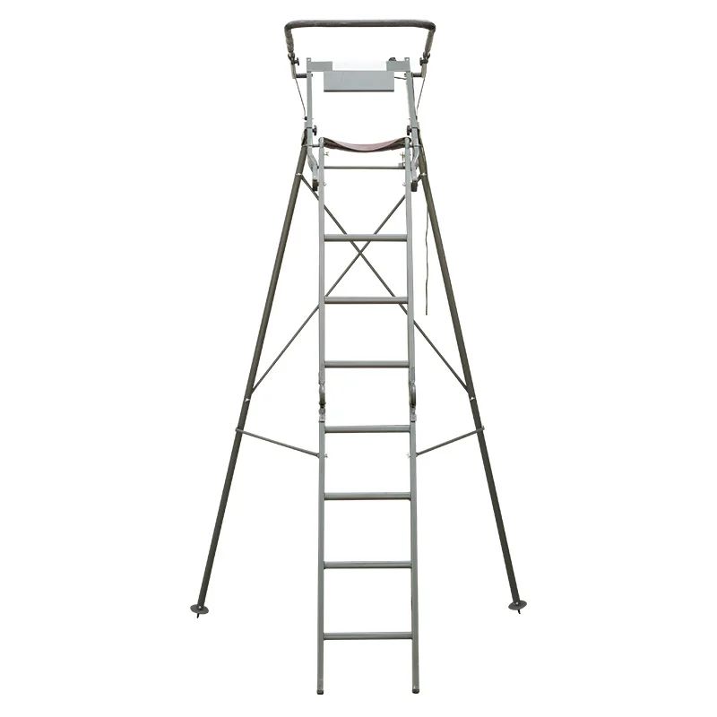 foldable-aluminum-deer-hunting-tripod-ladder-stand-outdoor-p48010-main-minmaxoutdoors Foldable Aluminum Deer Hunting Tripod Ladder Stand Outdoor main
