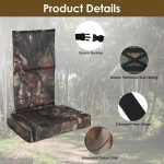 Foldable Camouflage Waterproof Oxford Cloth Tree Stand Seat gallery 03