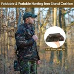 Foldable Camouflage Waterproof Oxford Cloth Tree Stand Seat gallery 05