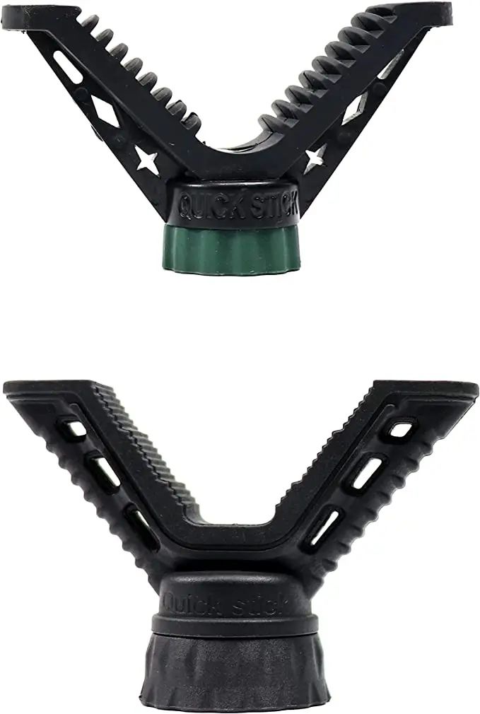 Green Hunting Tripod Shooting Stick with 2 Pcs product detail 6