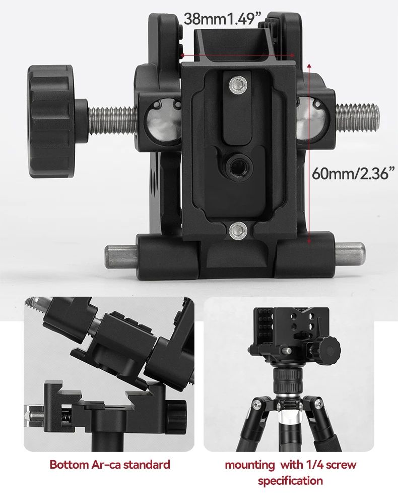 Heavy Duty Professional Adjustable Carbon Fiber Hunting product detail 15