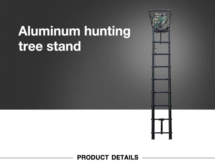 Manufacturer Customized Telescopic Camouflage Tree Stand product detail 1