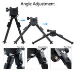 MXBY-01 Retractable Hunting Tripod 360 Degree Rotation gallery 03