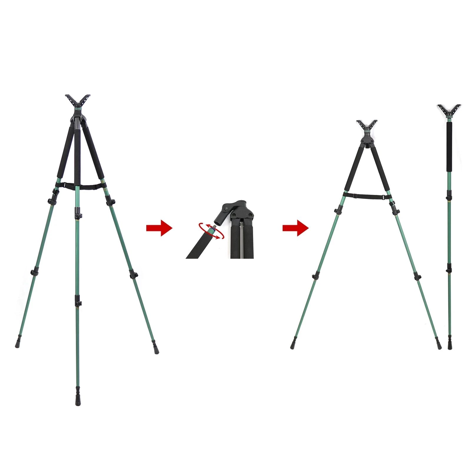 New Arrival Green Shooting Stick Hunting 3 in product detail 4